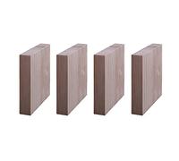 Elevador de muebles de madera, Elevadores for Muebles de Madera Pino 3 x cm 4 Unidades(1.5cm)
