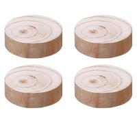Elevador de muebles RF, elevador de mesa resistente, elevador de cama cilíndrico, patas de madera maciza for muebles, dispositivo de aumento, 4 pies de soporte, añade altura de 3 a 20 cm.(10 x 3cm)