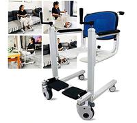 Elevador De Paciente Silla De Ruedas Máquina De Transferencia De Elevador De Paciente De Autoservicio En El Hogar, Diseño Dividido con Cuchara, Carga 120 Kg/265.5 Ib, para Enfermería A Ancia