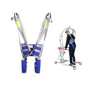Elevador de Pacientes Eslingas Médicas Ayudas para Caminar de Pie Correa de Cinturón de Transferencia de Cuerpo Completo para Muslo Cintura de Cadera Soporte Lumbar para la Espalda Ejercicio de Pierna