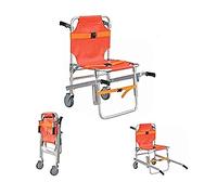 Elevador De Pacientes Silla De Ruedas Plegable Al Aire Libre Cómoda Silla De Ruedas Móvil Máquinas De Desplazamiento Silla De Escalera Plegable Portátil Para Ancianos Silla De Transferencia