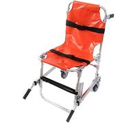 Elevador de pacientes Silla de ruedas Silla de escalera Ambulancia Bombero Evacuación Elevador de aluminio Silla de escalera con elevador con hebillas de liberación rápida