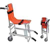 Elevador de pacientes Silla de ruedas Silla de escalera de aleación de aluminio Ambulancia plegable liviana Elevador de evacuación de bomberos Escalera Silla de evacuación de emergencia con