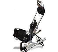 Elevador de Pacientes Silla de Ruedas Silla Plegable Escalera Silla de Escalera Camilla de Escalera portátil Silla de Escalera elevadora con Hebillas de liberación rápida para Personas Mayor