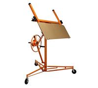 Elevador de Pladur 3.5m Elevador Profesional para Placas de Yeso de Montaje de Placas de Yeso Plegable, Elevador de Hierro para Techo y Pared Escayolista Escofina Encintador Punzonadora Carga de 68 kg