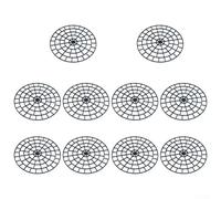 Elevador de plantas, 10 soportes resistentes de 12 pulgadas, premuescados para un ajuste personalizado, eleva las macetas para evitar daños en el suelo, ideal para patio, terraza, jardín, uso interior