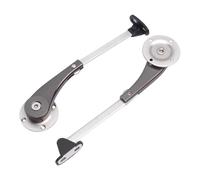 Elevador de puerta de armario resistente con bisagra hidráulica de metal de funcionamiento silencioso para armario, mecanismo de bisagra superior, elevación hidráulica