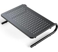 Elevador de Soporte para Monitor con Metal ventilado para computadora, computadora portátil, Escritorio, Impresora con Plataforma de 14.5, Altura de 4 Pulgadas
