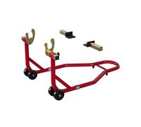 Elevador De Soporte Para Motocicleta De Alta Resistencia: Capacidad De 203 Kg, Carretes Basculantes Ajustables u+l, Antideslizante, Fácil De Montar, Ideal Para Mantenimiento y Reparaciones