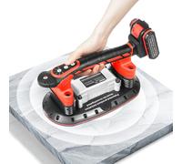 Elevador de succión para azulejos, azulejos, con 2 baterías de 2000 mAh, capacidad de carga máxima de 80 kg, para granito, cristal, cerámica, azulejos de pared, ayudas de colocación