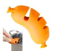 Elevador de tapa a prueba de derrames, elevador de tapa de olla - Gadgets de cocina con tapón de silicona caliente para derrames de líquidos | Bonito elevador de tapa