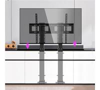 Elevador De TV Eléctrico Telescópico - Soporte De TV De Piso, Para Televisores De 55-90/55-120 Pulgadas, Soporte De Montaje Ajustable, Mecanismo De Elevación De TV Con Control Remoto(FOR 55-120inch TV