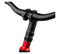 Elevador de Vástago de Bicicleta Adaptador de elevación del vástago de la horquilla de la bicicleta, altura del manillar, extensor de aumento de 100mm, piezas de bicicleta de aleación(Black-188MM)
