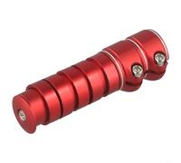 Elevador de vástago de bicicleta de carretera MTB de 1-1/8 pulgadas para un paseo cómodo (extra largo rojo)