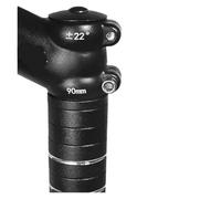 Elevador de Vástago de Bicicleta Extensor de altura del vástago de la bicicleta, adaptador de elevación del manillar de aleación de aluminio de 100/120/135/180/210MM(80MM-RISE 30MM)