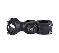 Elevador de vástago de manillar de bicicleta de aleación de aluminio ajustable de 0-60°, vástago de bicicleta para XC Road City Bike, forjado AL6061 T6 tratado térmicamente, (25,4x90mm)