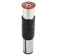 Elevador de vástago oculto para bicicleta, extensor de horquilla elevadora interna de 28.6 mm, ajustable de 5-50 mm, aleación de aluminio para bicicleta de montaña de carretera, negro (rojo)