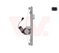 VAN WEZEL Elevalunas Delante, Izquierda eléctrico con electromotor Compatible con FORD KA RU8 1851632 1799662 1542436 1873261