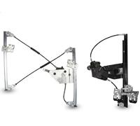 Elevador de ventanilla Delante, derecha eléctrico 7620262 VAN WEZEL para SKODA