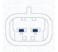 Elevador de ventanilla Delante, izquierda eléctrico 350103803000 MAGNETI MARELLI