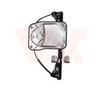 Elevador de ventanilla Delante, izquierda eléctrico 7627261 VAN WEZEL para SKODA