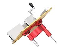 Elevador del Enrutador, Mesa del Enrutador con Varilla de Soporte de Elevación la Placa la Placa Kit Elevación Inserción para Adornos carpintería. (GOLD)
