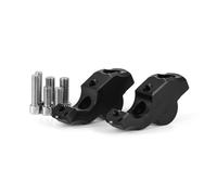 Elevador del Manillar De Motocicleta Abrazadera Elevadora para Manillar De Motocicleta Adaptador Extensión 28 Mm para K 1600 para B para Grand para América(Negro)
