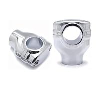 Elevador del Manillar De Motocicleta Elevadores Universales De 2" para Motocicletas Abrazaderas para Manillar 1,25" O 1"(XH2700-080-CD)