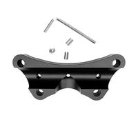 Elevador del Manillar De Motocicleta para Motocicletas Touring 1997 En Adelante Color Negro 1 Pulgada 25Mm Abrazaderas Elevadoras Antideslizantes para Manillar Tipo Ape Hanger