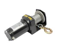 Elevador eléctrico DC12V cabrestante con controlador de mango y cable de acero para vehículos todoterreno, agricultura, vehículos y yates