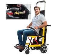 Elevador eléctrico de escalera para silla de ruedas para personas con discapacidad y ancianos, silla portátil ligera para escaleras arriba y abajo, marco de aleación de aluminio