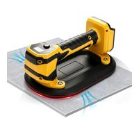 Elevador eléctrico de succión al vacío, compatible con batería Dewalt de 18 V y 20 V, 250 kg, con batería de alto rendimiento, con indicador LED para la instalación de azulejos, vidrio, mármol y MDF
