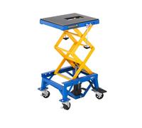 MSW Elevador Hidráulico Con Ruedas Para Motos Caballete De Taller MSW-MHB-150-PRO (Capacidad de carga: 150 kg, Altura: 34 - 92,5 cm, Plataforma: 41 x 35 cm)