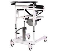 Elevador Hidráulico Hogar,Silla De Transferencia De Elevación De Pacientes,Equipo Auxiliar Para El Cuidado De Ancianos Postrados En Cama Con Mesa De Comedor,Ajustable En Altura B