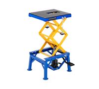 MSW Elevador Hidráulico De Tijera para Motos Caballete De Taller MSW-MHB-150 (Capacidad de Carga: 150 kg, Altura: 35-87 cm, Plataforma: 41 x 35 cm)