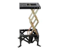 Elevador hidráulico para motocicletas de 160 kg con plataforma fija de 340x350,