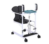 Elevador hidráulico para pacientes para uso doméstico, altura de elevación de 20 cm, silla de ruedas con inodoro elevadores para sillas de ducha asistencia para personas mayores