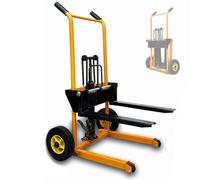 Elevador Hidráulico Portátil De Materiales, Transpaleta Manual De Alta Resistencia para Elevar Y Mover Cargas En Almacenes, Garajes Y Talleres.