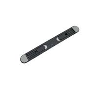 Elevador Invisible Universal for computadora portátil, Mini Almohadillas de enfriamiento portátiles for portátiles de 13 a 15 Pulgadas(Black)