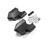 Elevador Manija Moto Compatible Con Ducati Para Desert X 2022 Accesorios Motocicleta Cuentagotas Manillar Elevadores Ajustadores Altura Manillar Piezas Abrazaderas Montaje(Black)