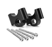 Elevador Manija Moto Compatible Con Para R1200GS LC 2013-2016 2017-2024 Abrazaderas Elevador Manillar Extienden Volante Aumentan Piezas Modificación Altura Manillar(Black)
