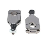 Elevador Manillar 2 Uds Manillar Delantero De Motocicleta Abrazaderas De Montaje De Barra Gruesa Elevador Dirt Bike ATV 22mm 1 1/8 'Adaptador De Abrazadera De Manillar De Motocicleta