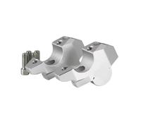 Elevador Manillar Accesorios Manillar Riser Clamp Handle Bar Ajuste Altura Adaptador Montaje Para ADV 150 160 350 Para ADV150 Para ADV160 Para ADV350(White 150)