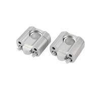 Elevador manillar adaptador 1 Par Elevadores Manillar Motocicleta 22mm Y 28mm, Adaptador Para Barra 7/8 "1-1/8, Abrazadera Montaje, Elevador
