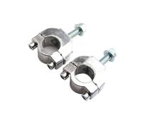 Elevador Manillar Adaptador Elevadores Manillar Motocicleta Abrazadera Barra Para Mini Moto 2 Tiempos 47cc 49cc Piezas Motocross(White)