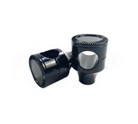 Elevador manillar adaptador Kit de montaje con abrazadera para elevadores 1-1/4 o 1-1/2 pulgadas para motocicletas para Touring para Softail para Fat Bob para Road King