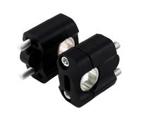 Elevador Manillar Elevador Adaptador de Abrazadera Montaje elevadores Barra Gruesa Manillar CNC 22MM a 28MM para Motocicleta MX ATV