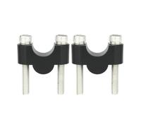 Elevador Manillar Elevador Manillar Fat Bar 7/8" 22 Mm para Mv Agusta(Negro,No Clamp 20mm)