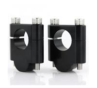 Elevador Manillar Fat Bar 22 Mm 7/8" Abrazaderas para CRF150 para CRF230L para CRF300L para CRF250L Alzas Manillar Moto(Black Riser 30mm)