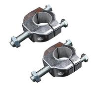 Elevador Manillar Moto 1 par de Elevador Manillar Motocicleta 22mm y 7/8 ", Soporte Montaje Barra, Abrazadera Universal for, Adaptador